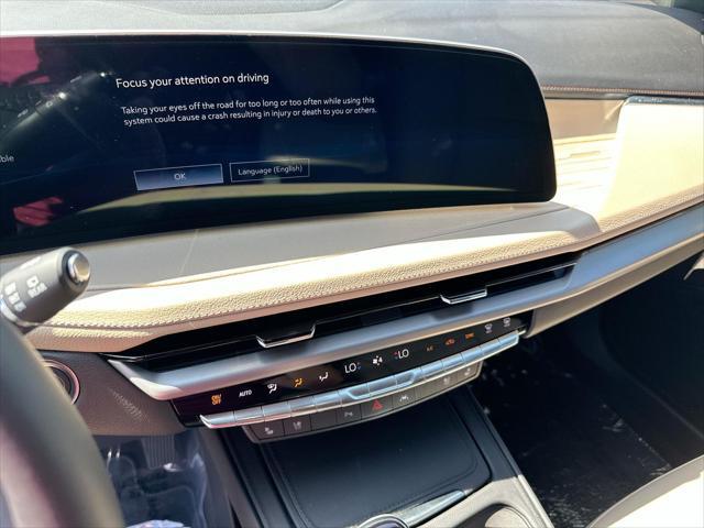 new 2025 Cadillac XT4 car, priced at $48,235