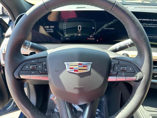 new 2025 Cadillac XT4 car, priced at $48,235