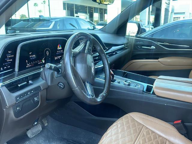 used 2022 Cadillac Escalade car, priced at $65,990