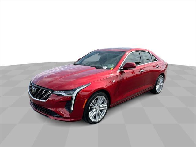 new 2025 Cadillac CT4 car, priced at $44,765