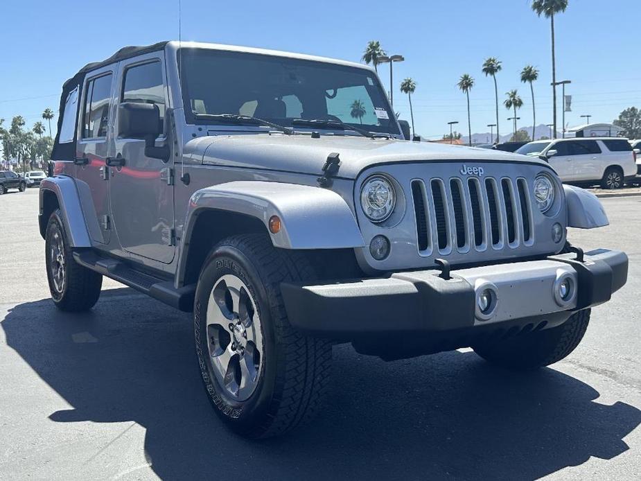 used 2017 Jeep Wrangler Unlimited car, priced at $24,390