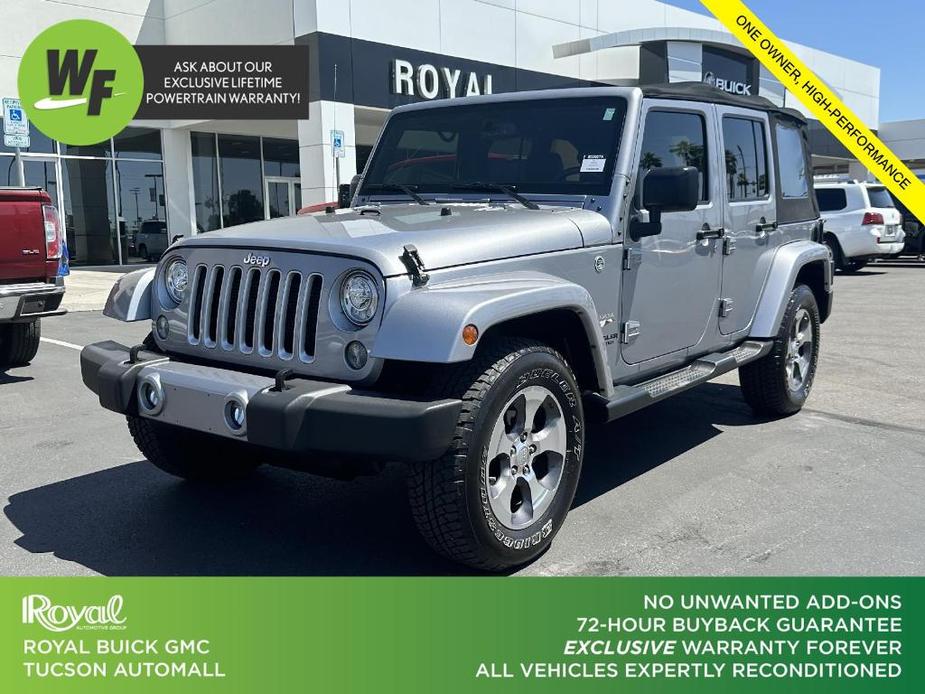 used 2017 Jeep Wrangler Unlimited car, priced at $24,390