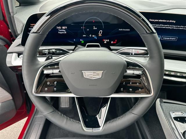 new 2025 Cadillac OPTIQ car, priced at $59,095