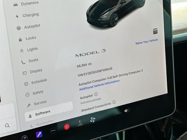 used 2022 Tesla Model 3 car, priced at $21,990