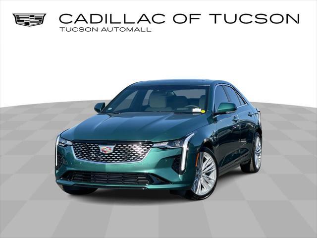new 2025 Cadillac CT4 car, priced at $44,265