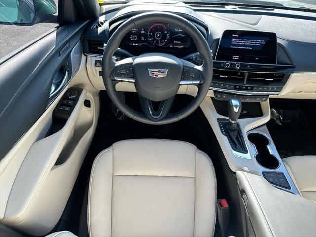 new 2025 Cadillac CT4 car, priced at $44,265