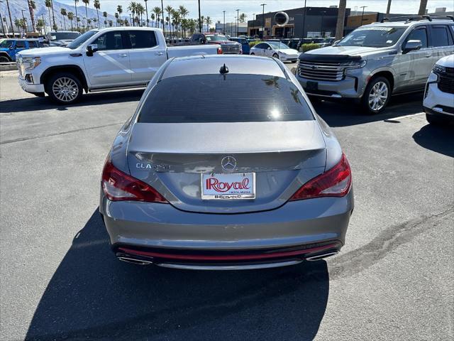 used 2018 Mercedes-Benz CLA 250 car, priced at $17,990