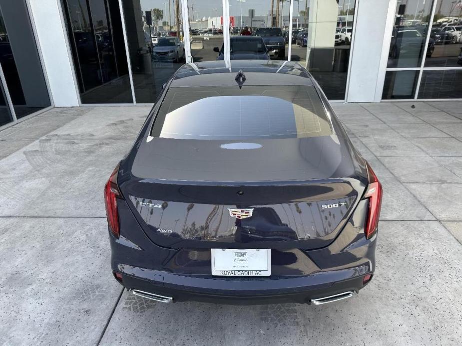 new 2024 Cadillac CT4 car, priced at $50,015