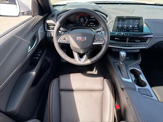new 2025 Cadillac CT4 car, priced at $49,465