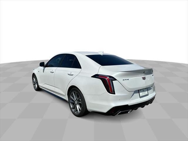 new 2025 Cadillac CT4 car, priced at $49,465