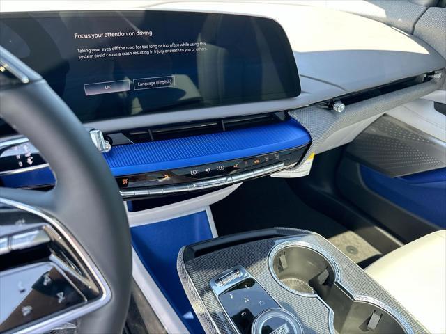 new 2025 Cadillac OPTIQ car, priced at $57,795