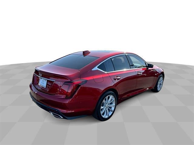 new 2025 Cadillac CT5 car, priced at $52,360