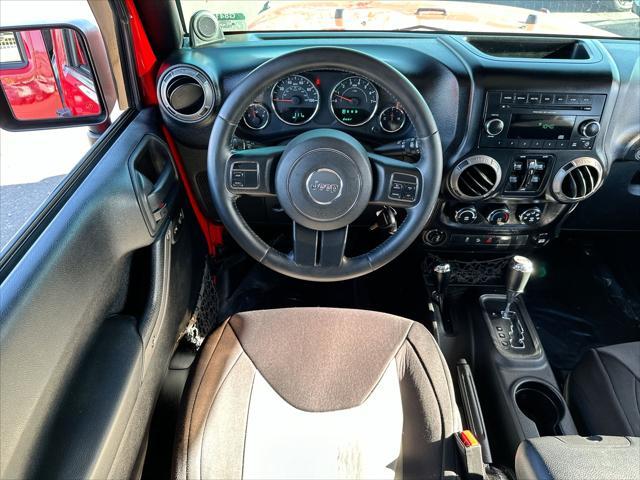 used 2014 Jeep Wrangler Unlimited car, priced at $17,690