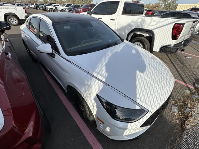 used 2020 Hyundai Sonata car, priced at $17,990