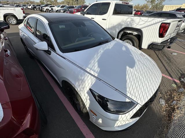 used 2020 Hyundai Sonata car, priced at $17,990