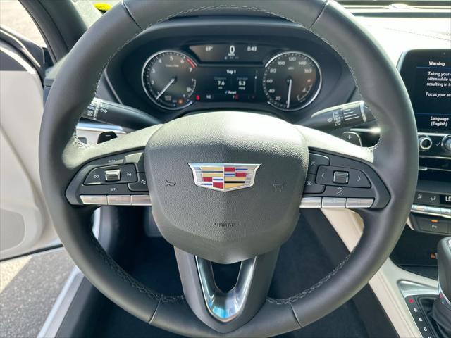 new 2025 Cadillac CT4 car, priced at $35,490