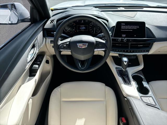 new 2025 Cadillac CT4 car, priced at $35,490