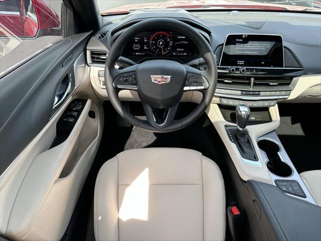 new 2025 Cadillac CT4 car, priced at $42,815