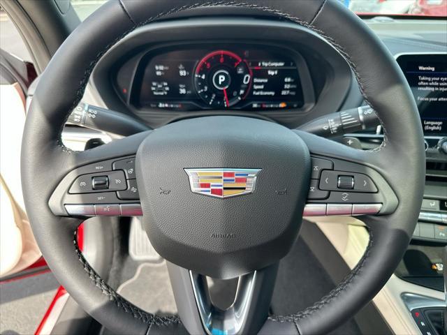 new 2025 Cadillac CT4 car, priced at $42,815