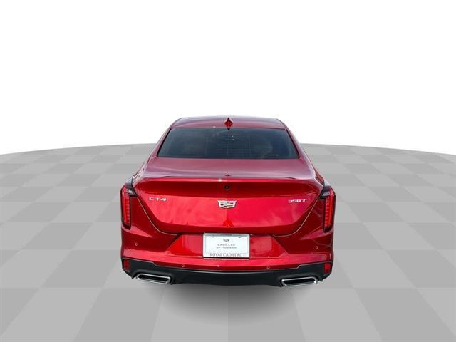 new 2025 Cadillac CT4 car, priced at $39,815