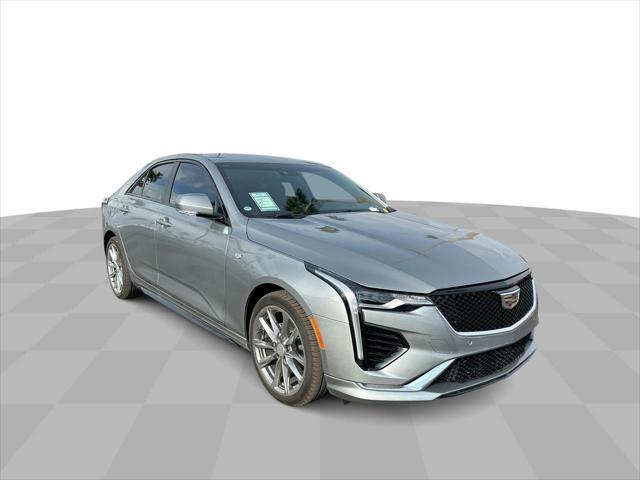 new 2025 Cadillac CT4 car, priced at $48,865