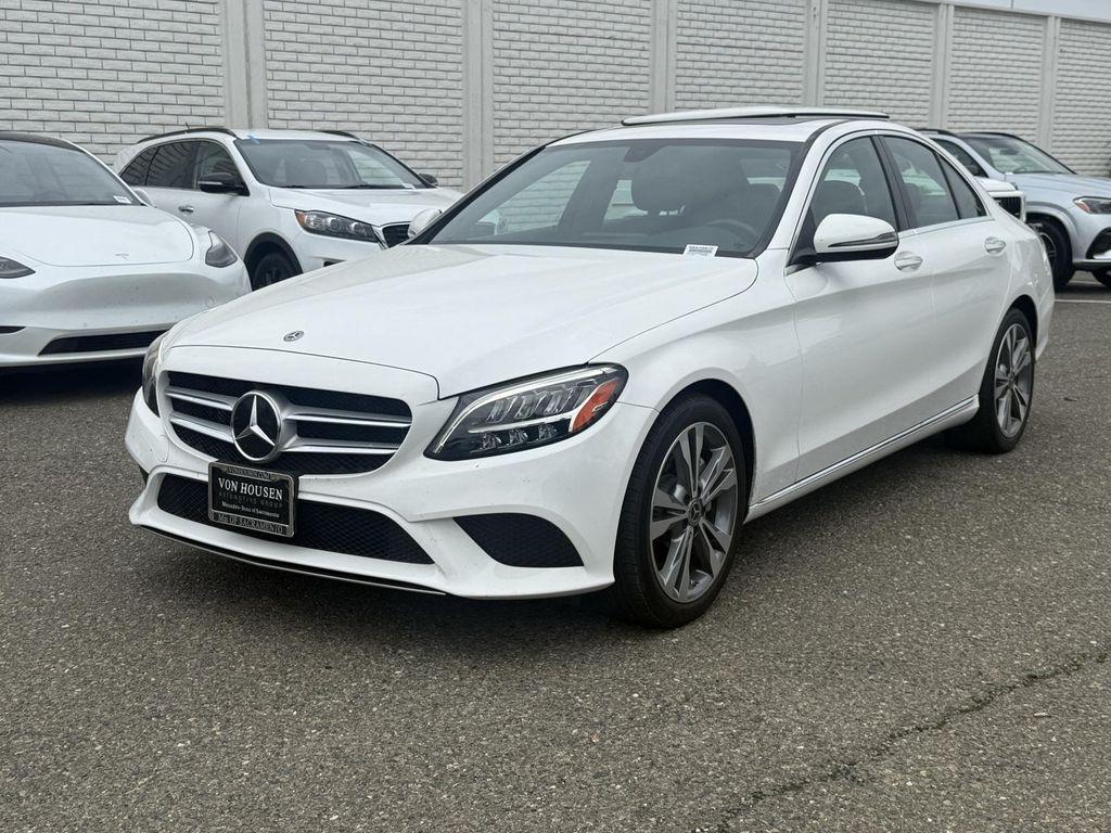 used 2021 Mercedes-Benz C-Class car, priced at $28,995