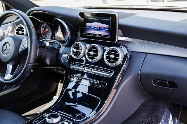 used 2018 Mercedes-Benz C-Class car, priced at $23,595