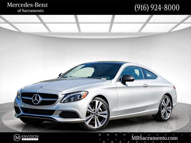 used 2018 Mercedes-Benz C-Class car, priced at $23,595
