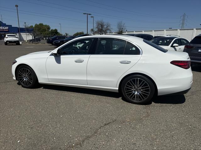 used 2022 Mercedes-Benz C-Class car, priced at $38,995