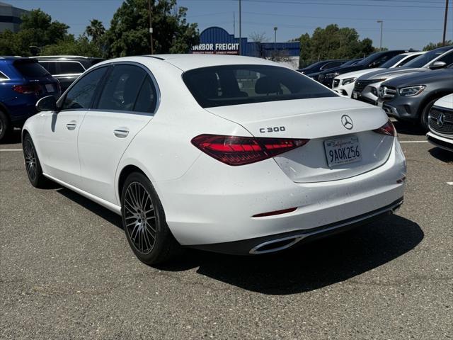 used 2022 Mercedes-Benz C-Class car, priced at $38,995