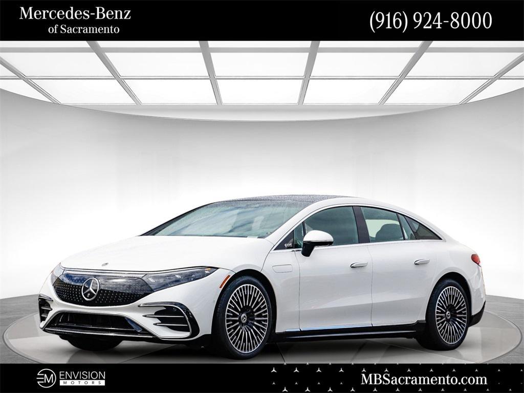 used 2023 Mercedes-Benz EQS 580 car, priced at $57,520