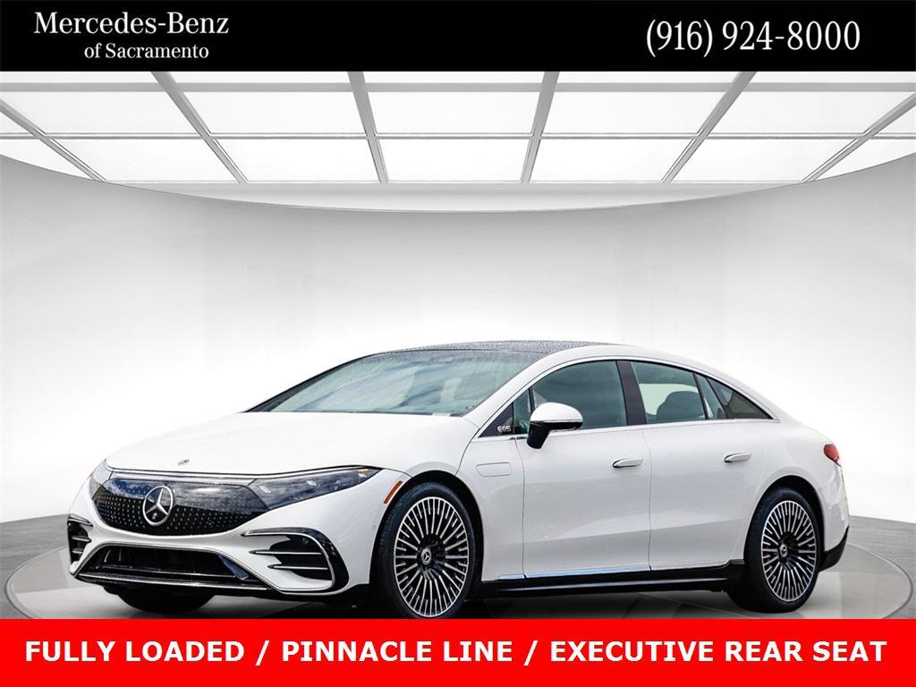 used 2023 Mercedes-Benz EQS 580 car, priced at $56,650