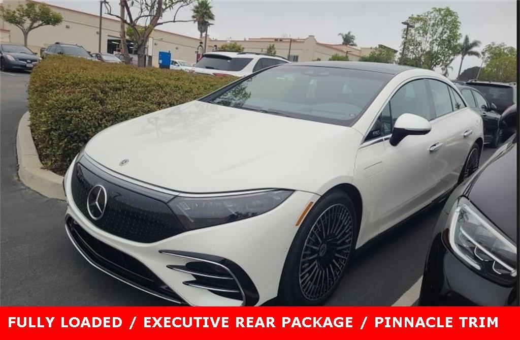 used 2023 Mercedes-Benz EQS 580 car, priced at $59,995