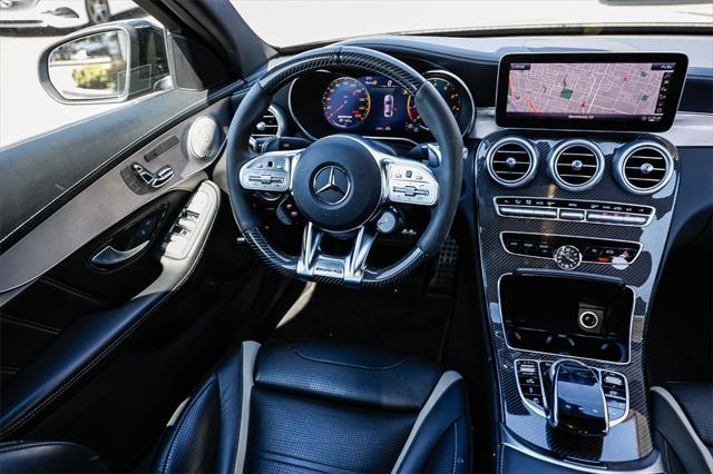 used 2021 Mercedes-Benz AMG C 63 car, priced at $61,995