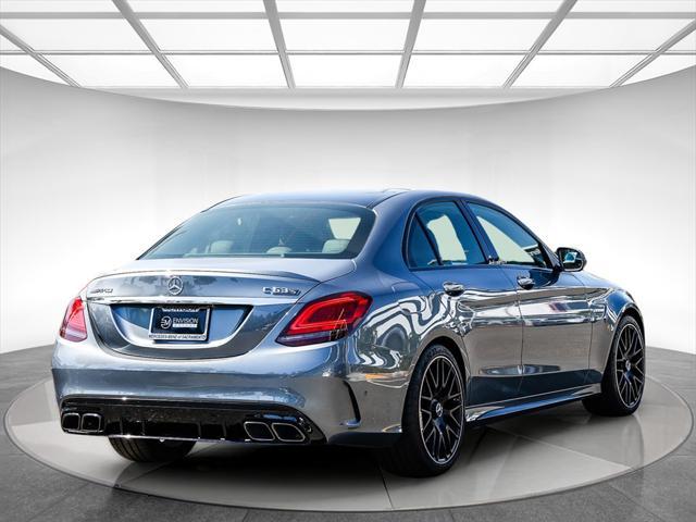 used 2021 Mercedes-Benz AMG C 63 car, priced at $61,995