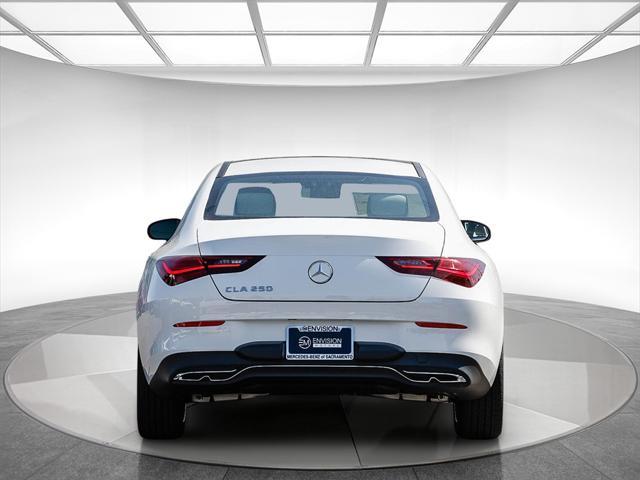 new 2025 Mercedes-Benz CLA 250 car, priced at $43,500