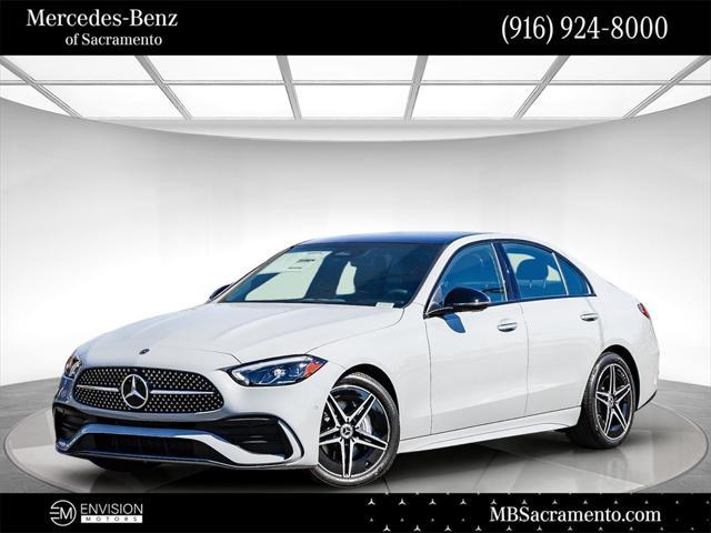 new 2025 Mercedes-Benz C-Class car, priced at $59,600