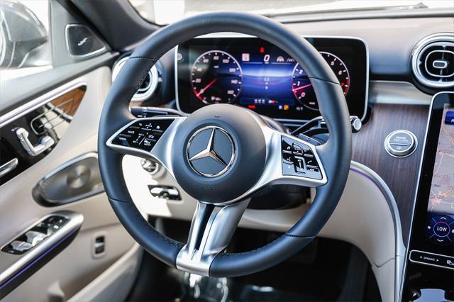 new 2025 Mercedes-Benz C-Class car, priced at $57,855