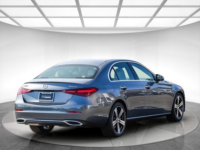 new 2025 Mercedes-Benz C-Class car, priced at $57,855