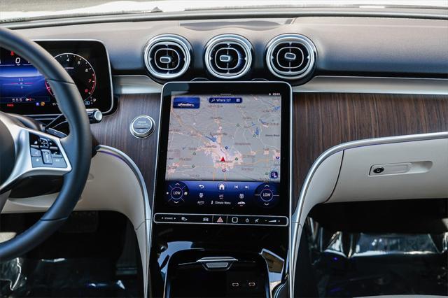 new 2025 Mercedes-Benz C-Class car, priced at $57,855
