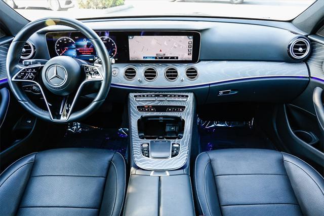 used 2021 Mercedes-Benz E-Class car, priced at $39,275