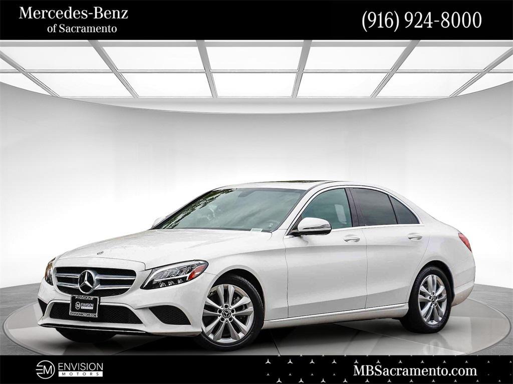 used 2019 Mercedes-Benz C-Class car, priced at $16,595