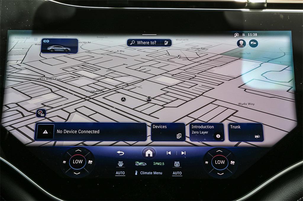 new 2024 Mercedes-Benz EQS 580 car, priced at $139,610