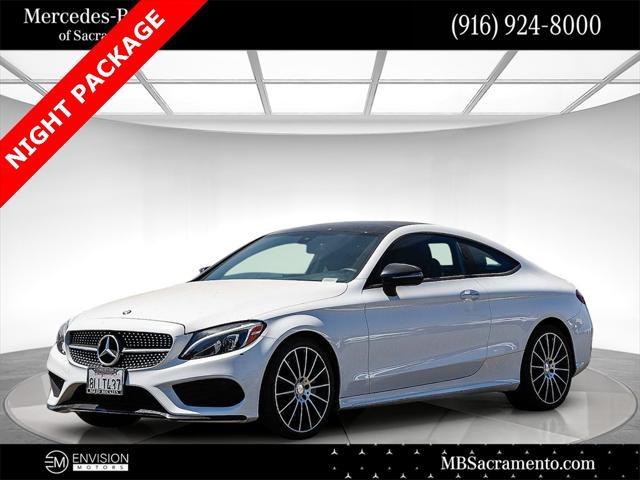 used 2017 Mercedes-Benz C-Class car, priced at $21,995