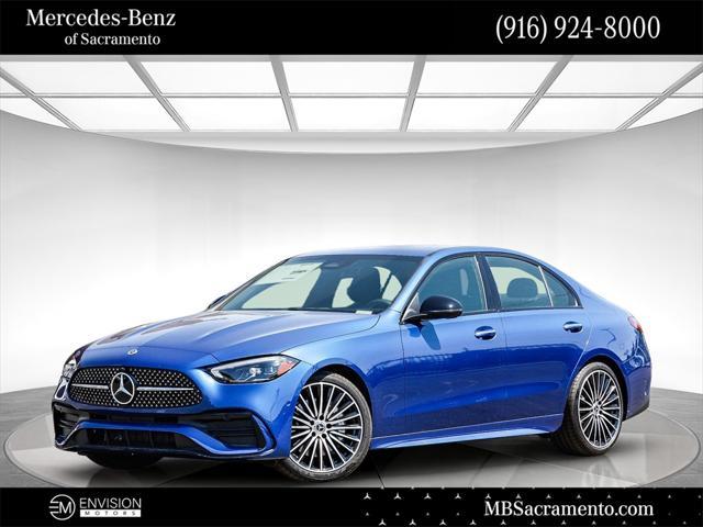 new 2025 Mercedes-Benz C-Class car, priced at $56,475