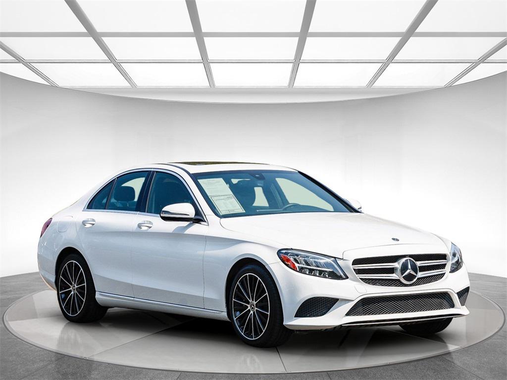 used 2021 Mercedes-Benz C-Class car, priced at $22,595