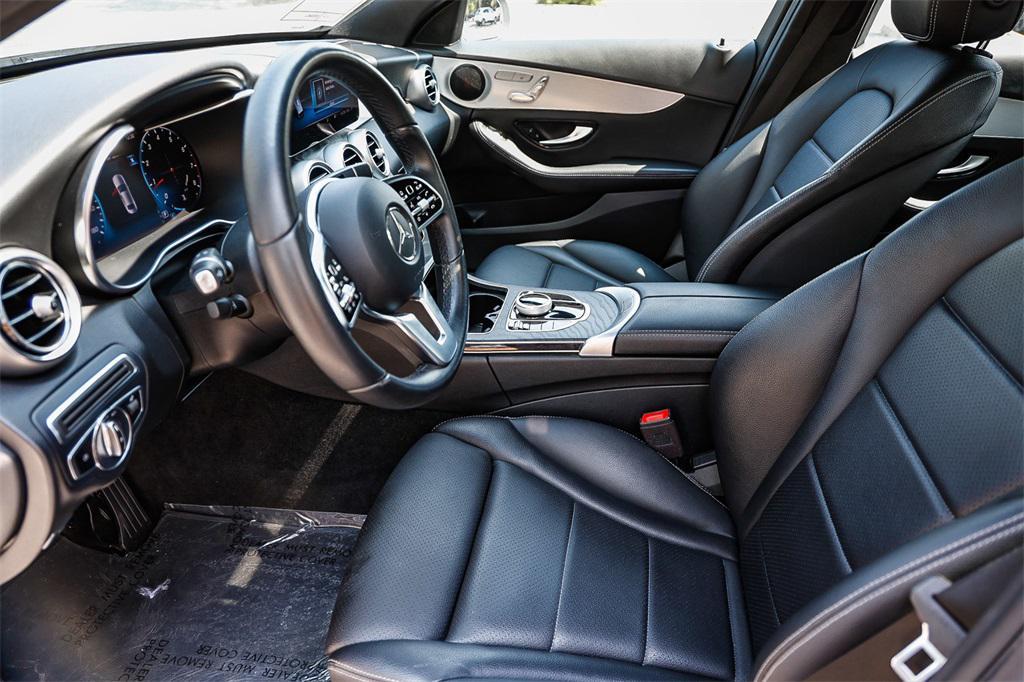 used 2021 Mercedes-Benz C-Class car, priced at $22,595
