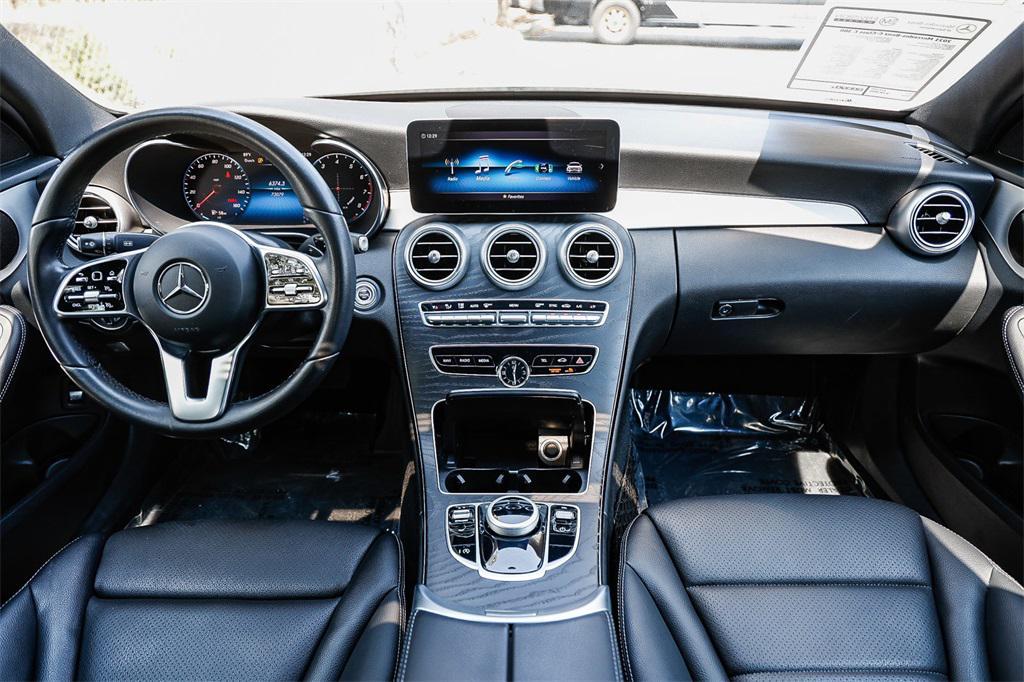 used 2021 Mercedes-Benz C-Class car, priced at $22,595