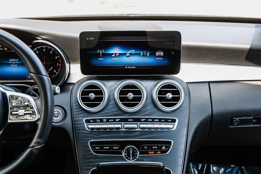 used 2021 Mercedes-Benz C-Class car, priced at $22,595