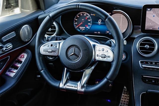 used 2021 Mercedes-Benz AMG GLC 43 car, priced at $42,675